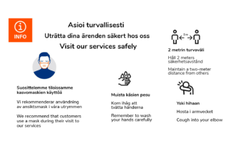 Providing services safely during the Coronavirus pandemic is our priority.